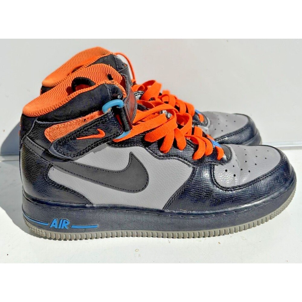 Nike Air Force 1 Mid (GS) Shoes Sneakers - Halloween Edition 314195-014 Size 7 Y